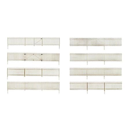 Woodland Scenics HO Scale Picket Fence Kit WOO2984